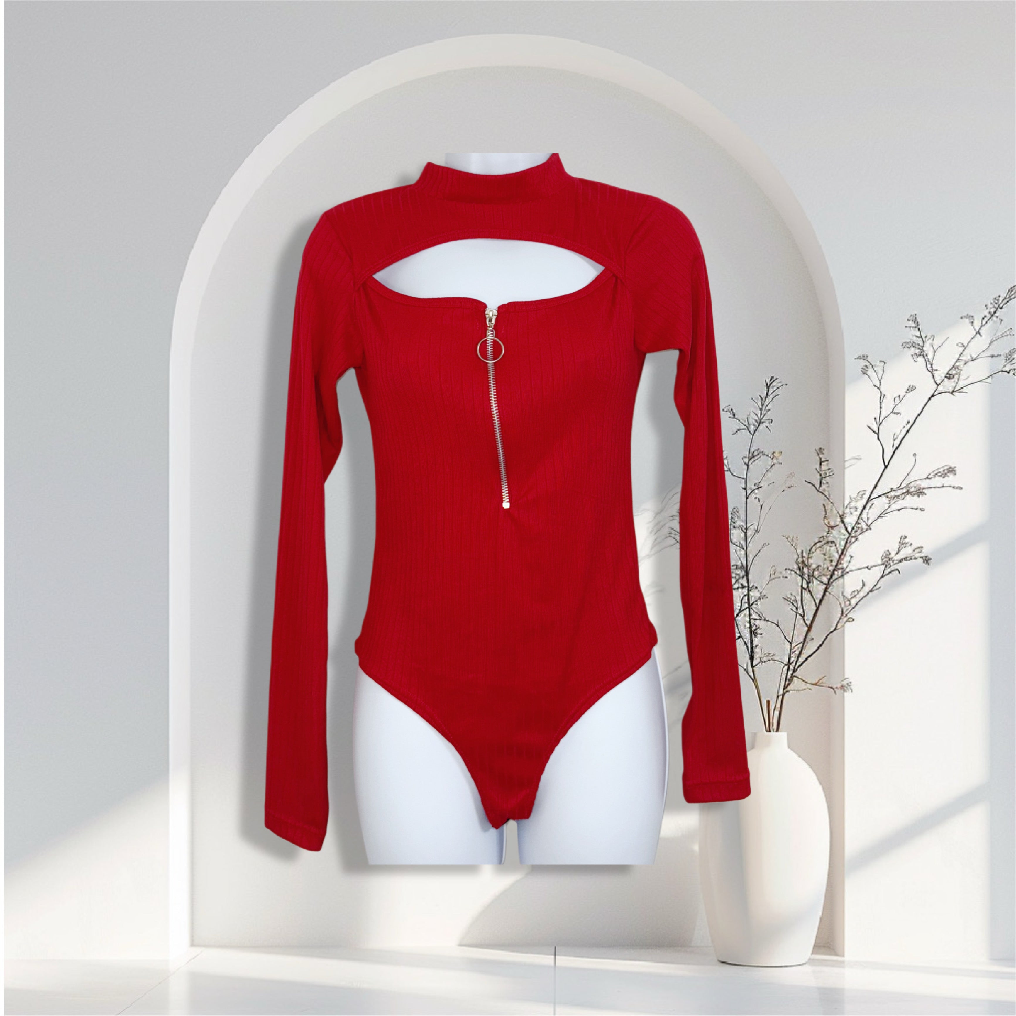 Crimson Edge Bodysuit
