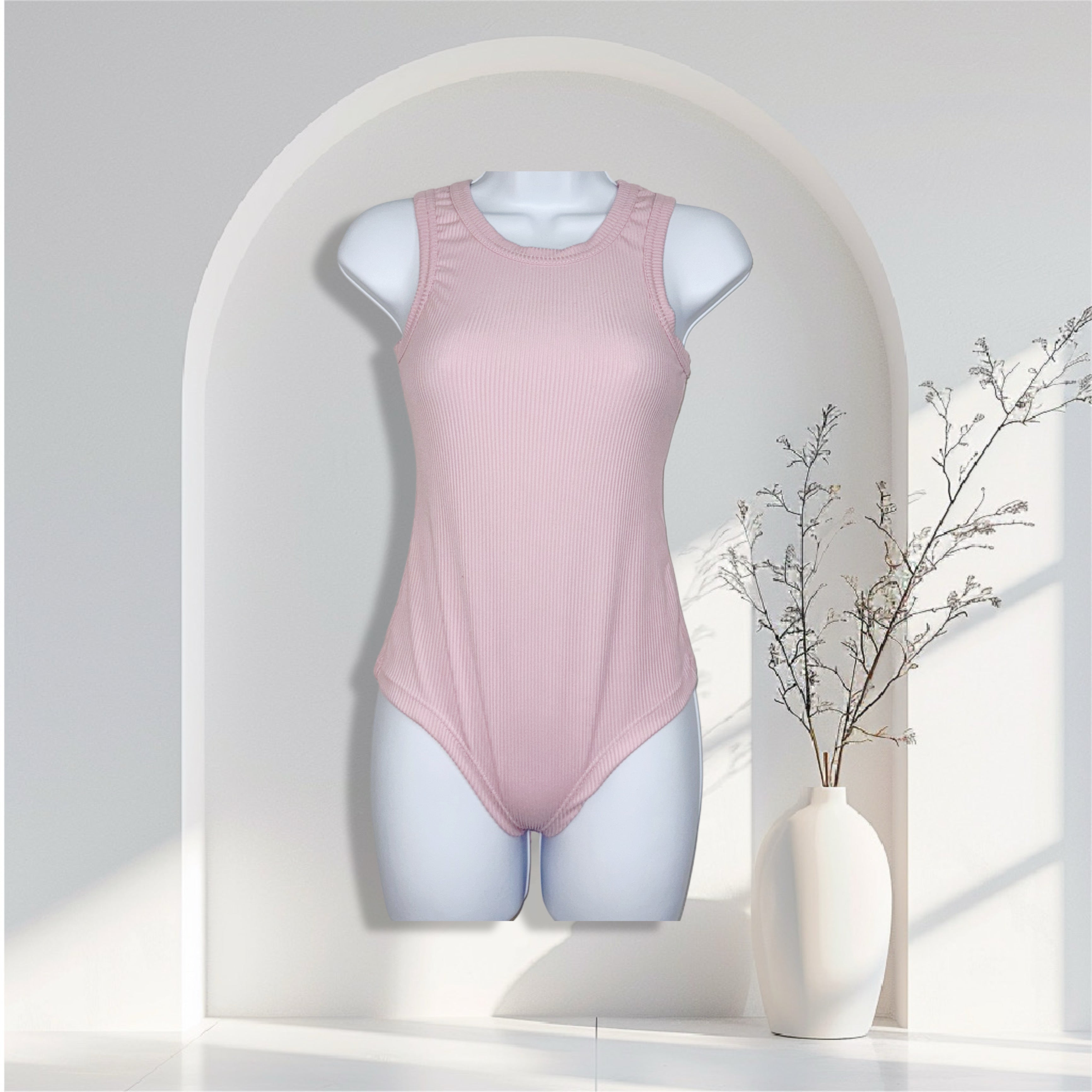 Sculpt Ribbed Bodysuit