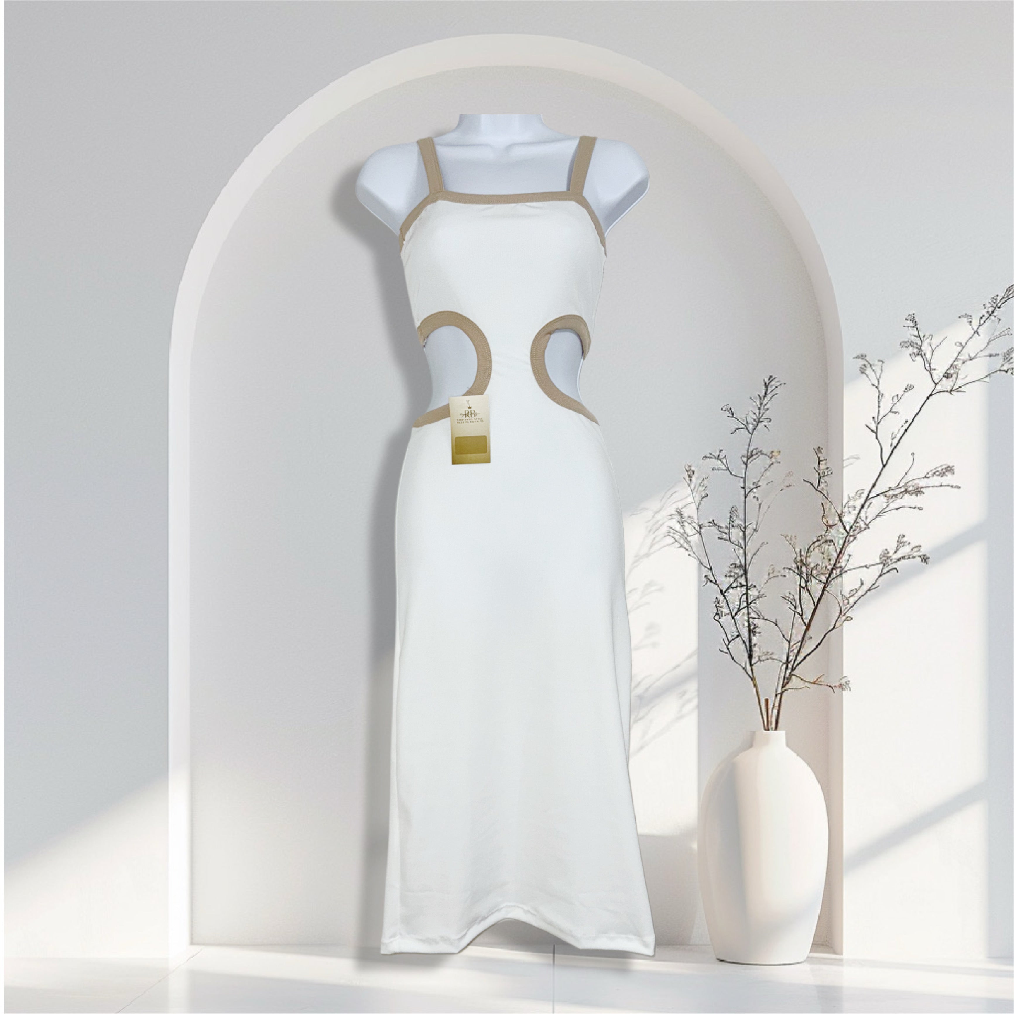 Eclipse Cutout Midi Dress