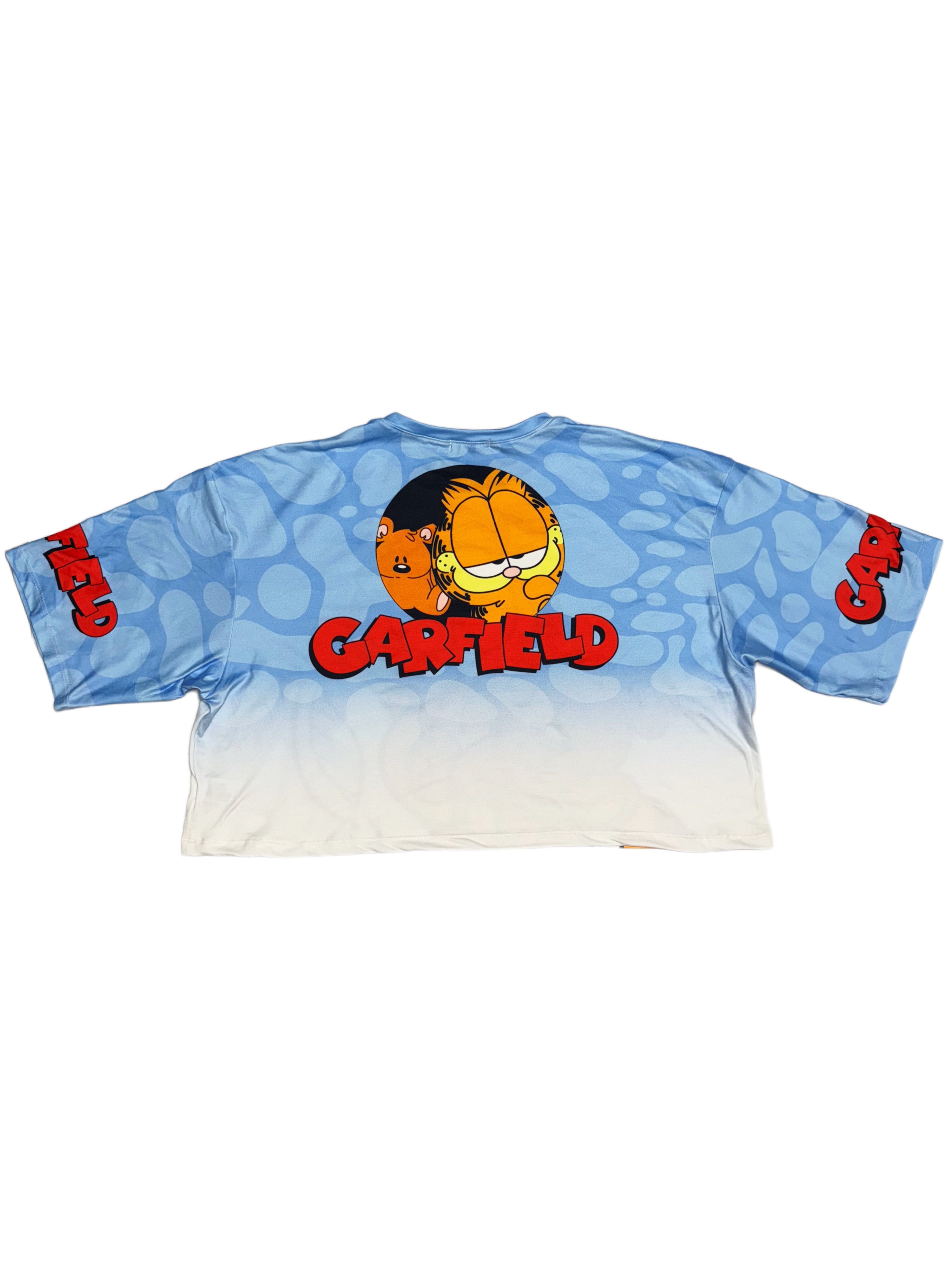 Cozy Mood Crop Tee 🧸💙